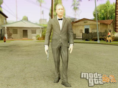 Skin Alfred do Batman Arkham Origins para GTA San Andreas